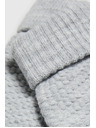 Moodo Szürke kötött kesztyű Moodo