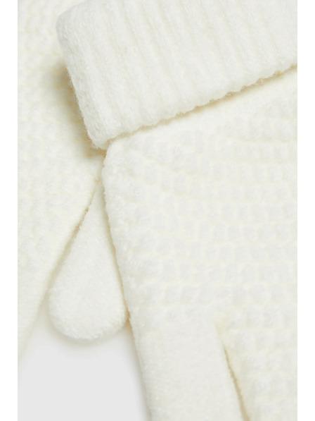 Moodo Bézs kötött kesztyű Moodo