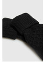 Moodo Fekete kötött kesztyű Moodo