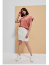 Moodo Gyöngyház térd alatti sima szoknya Moodo