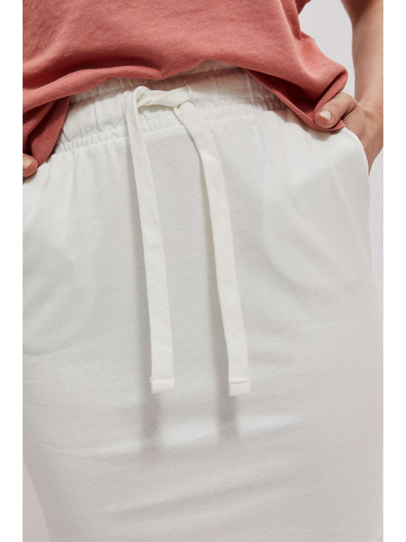 Moodo Gyöngyház térd alatti sima szoknya Moodo