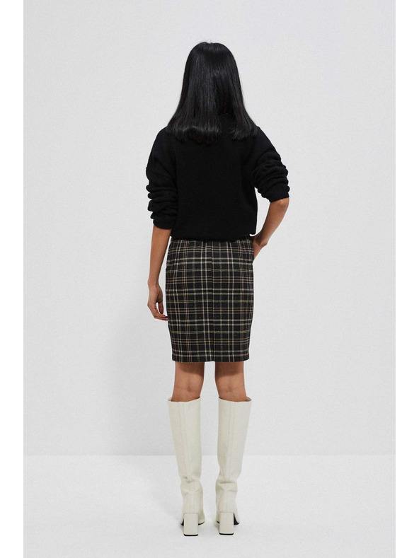 Moodo Kockás szoknya megkötővel Moodo