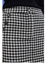 Moodo Fekete-fehér pepita szoknya Moodo