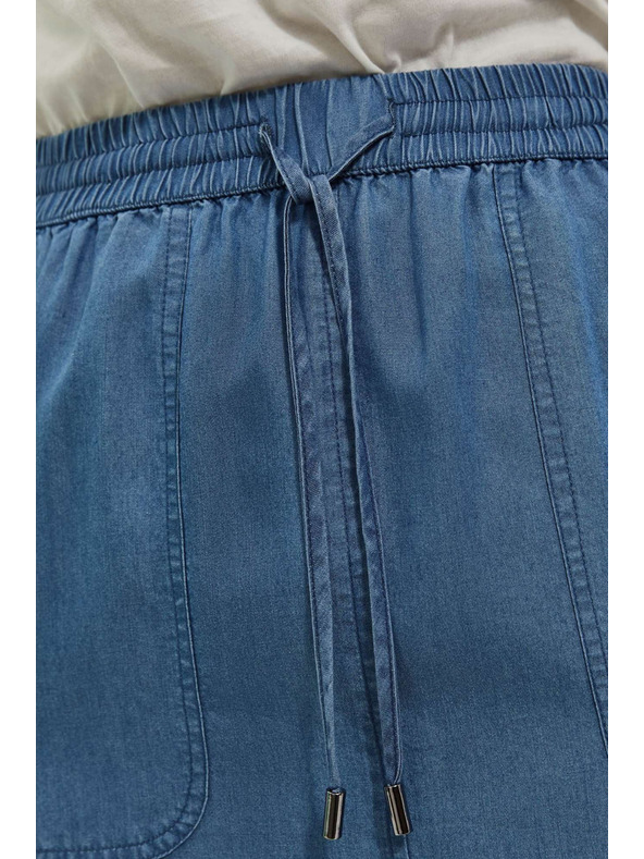 Moodo Egyszerű lyocell szoknya Moodo