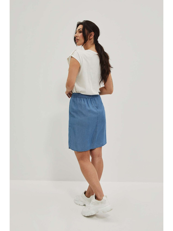 Moodo Egyszerű lyocell szoknya Moodo