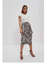 Moodo Mintás szoknya derékpánttal Moodo