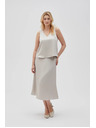 Moodo Bézs midi szoknya Moodo