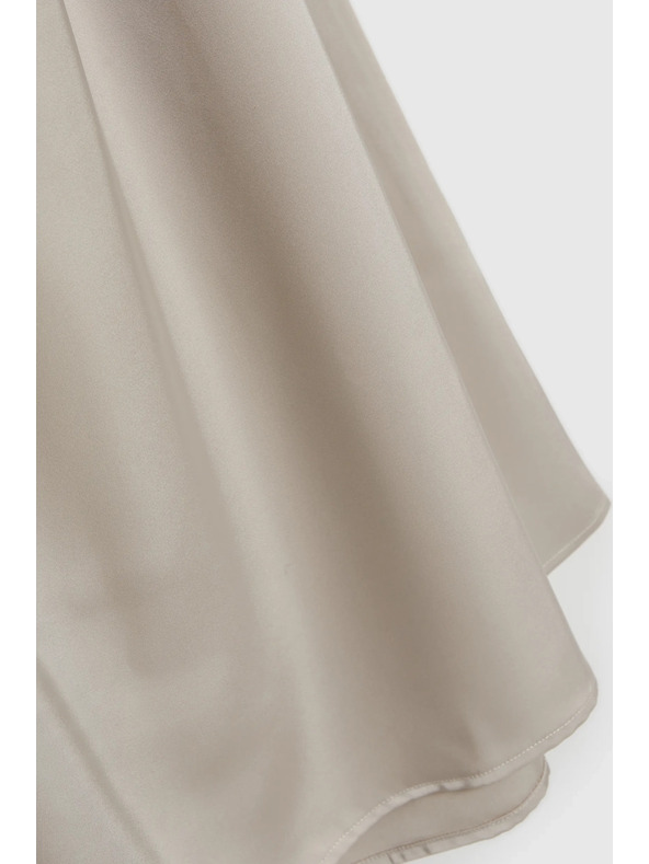 Moodo Bézs midi szoknya Moodo