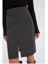 Moodo Grafitszürke ceruzaszoknya Moodo