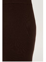 Moodo Barna kötött szoknya Moodo