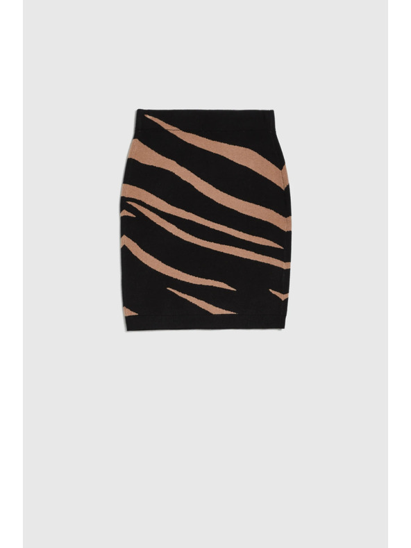 Moodo Fekete kötött szoknya Moodo