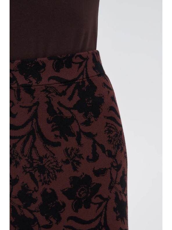 Moodo Barna kötött szoknya Moodo