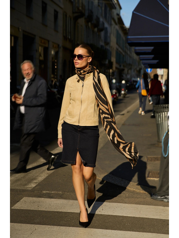 Moodo Sötétkék farmer szoknya Moodo