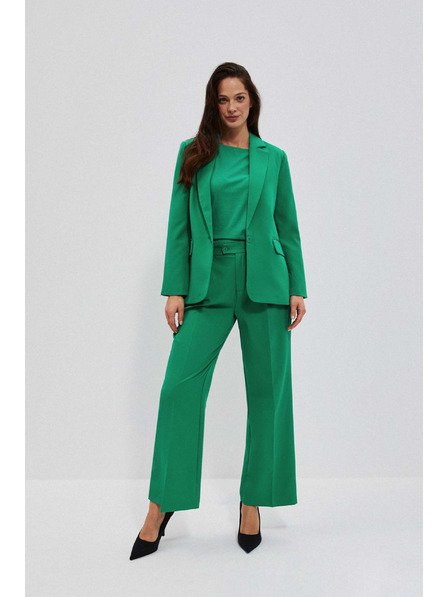 Moodo Zöld bő szárú nadrág Moodo