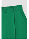 Moodo Zöld bő szárú nadrág Moodo