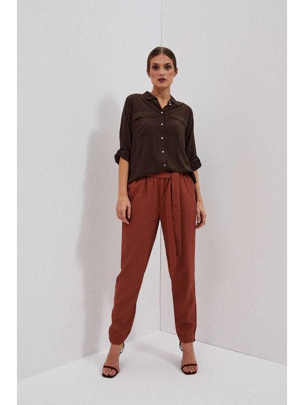 Moodo Viszkóz nadrág egyenes szárral Moodo