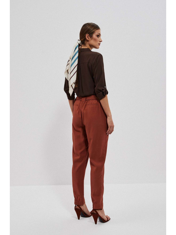 Moodo Viszkóz nadrág egyenes szárral Moodo