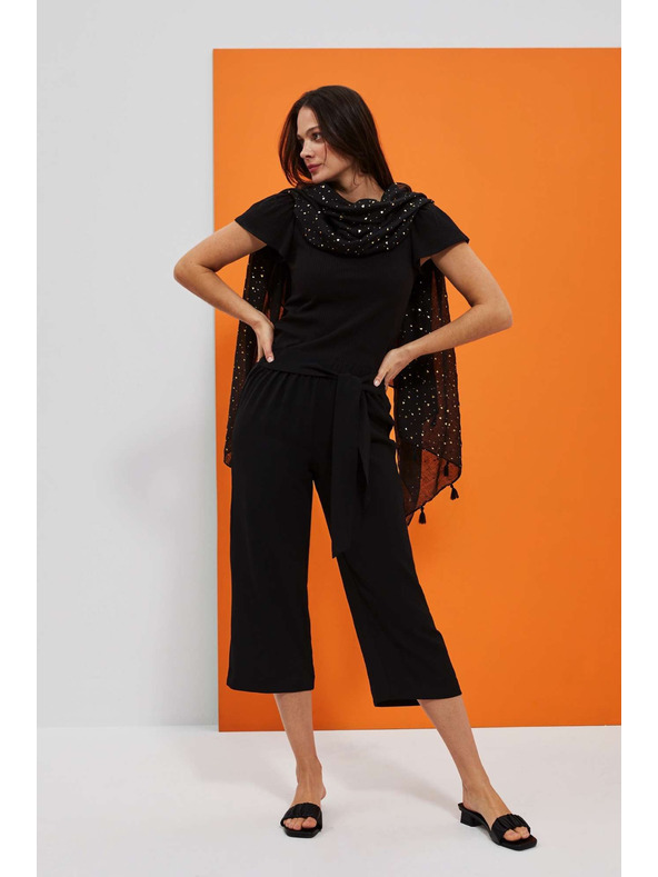 Moodo Moodo derékban fűzős nadrág