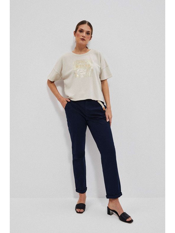 Moodo Sötétkék chino nadrág Moodo