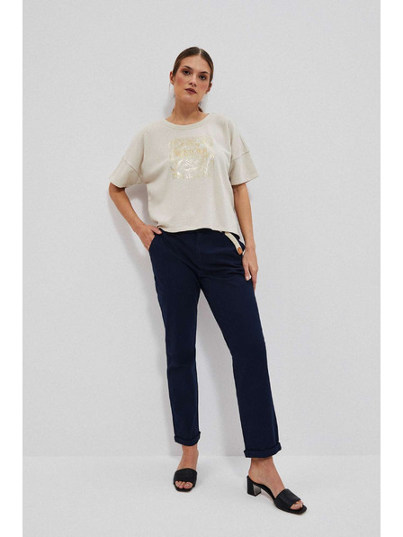 Moodo Sötétkék chino nadrág Moodo