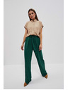 Moodo Malachitzöld bő szárú nadrág Moodo