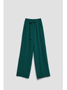 Moodo Malachitzöld bő szárú nadrág Moodo
