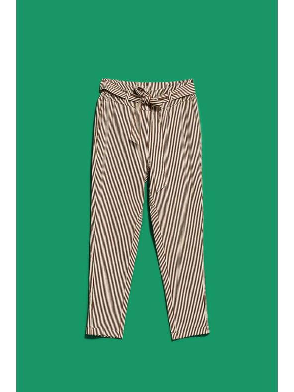 Moodo Csíkos nadrág derékövvel Moodo