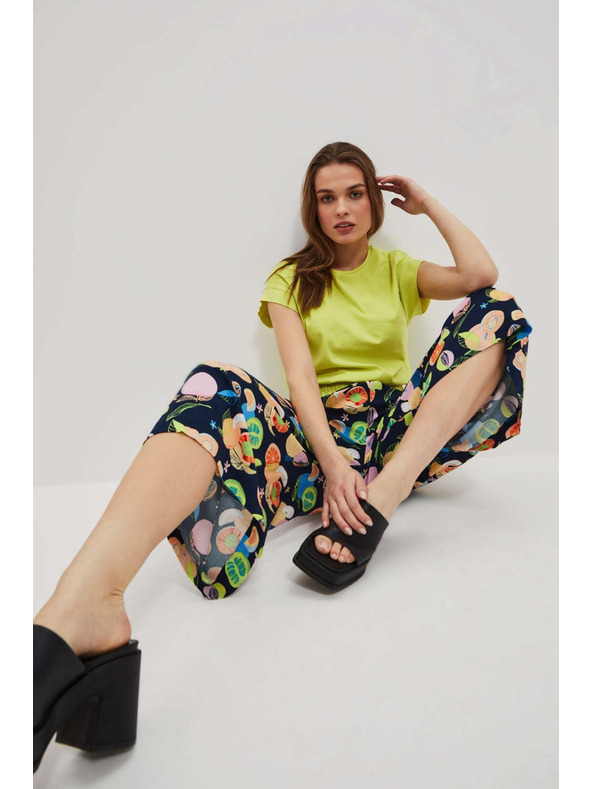 Moodo Gyöngyház kullotes mintás nadrágok Moodo