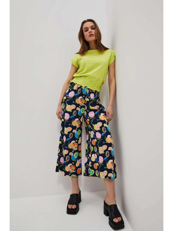 Moodo Gyöngyház kullotes mintás nadrágok Moodo