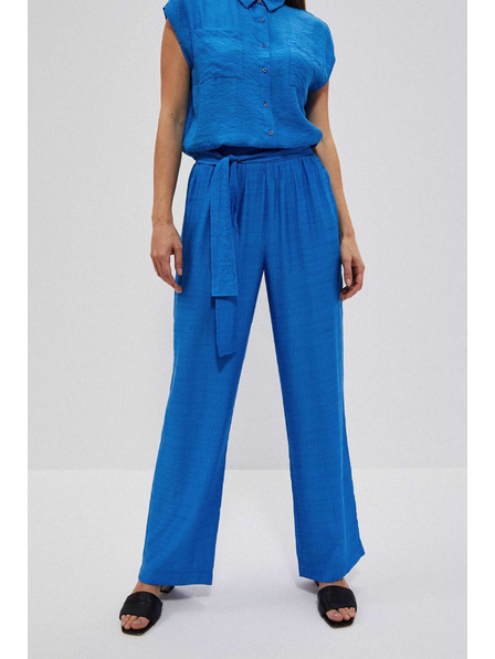 Moodo Azúrkék bő szárú nadrág Moodo