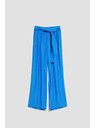 Moodo Azúrkék bő szárú nadrág Moodo