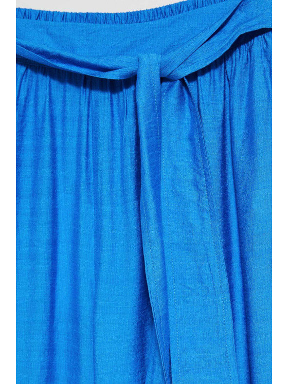 Moodo Azúrkék bő szárú nadrág Moodo