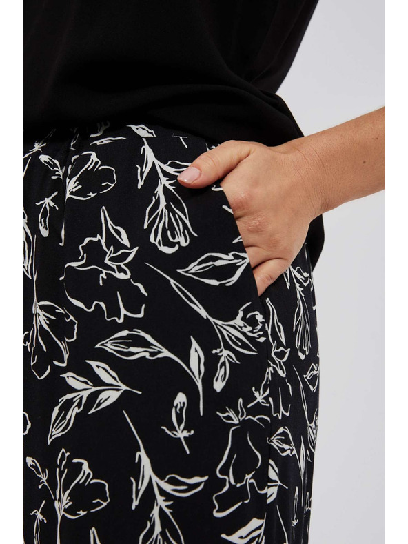 Moodo Virágmintás nadrág Moodo