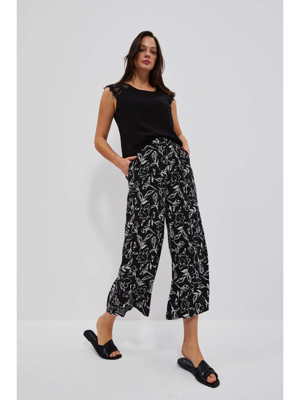 Moodo Virágmintás nadrág Moodo