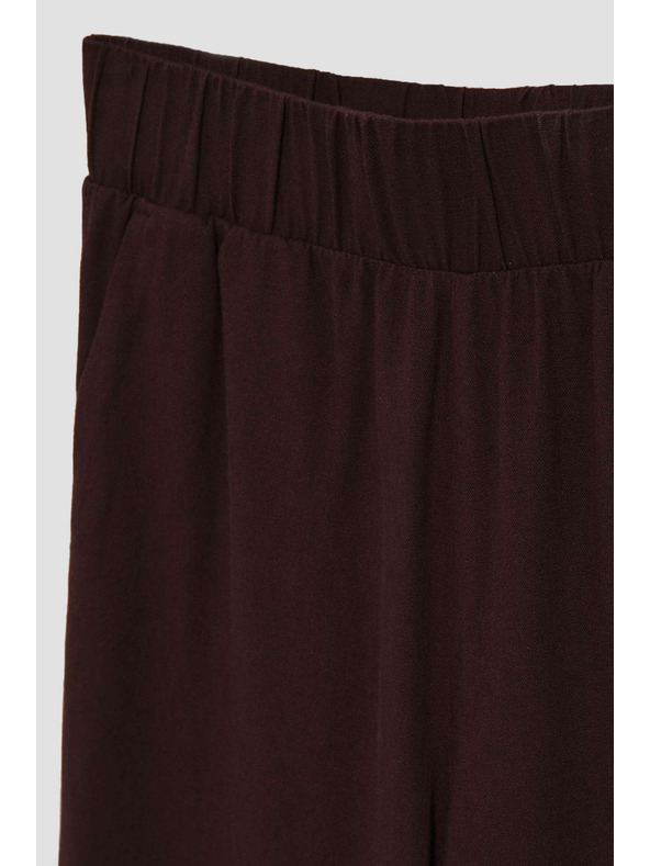 Moodo Sötétbarna gumis derekú nadrágszoknya Moodo