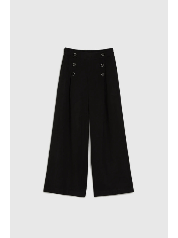 Moodo Fekete gombos nadrágszoknya Moodo