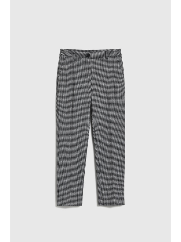 Moodo Szürke pepita mintás nadrág Moodo