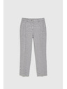 Moodo Szürke strukturált nadrág Moodo