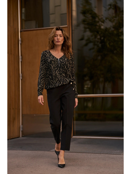 Moodo Fekete cigaretta nadrág Moodo