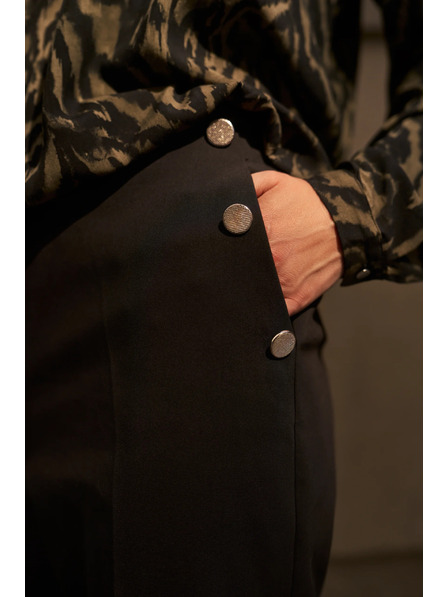 Moodo Fekete cigaretta nadrág Moodo