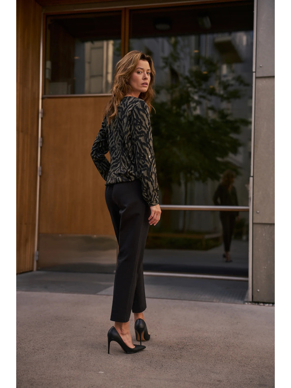 Moodo Fekete cigaretta nadrág Moodo