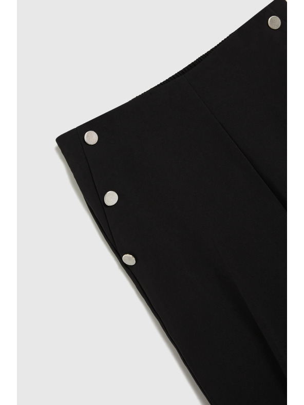 Moodo Fekete cigaretta nadrág Moodo