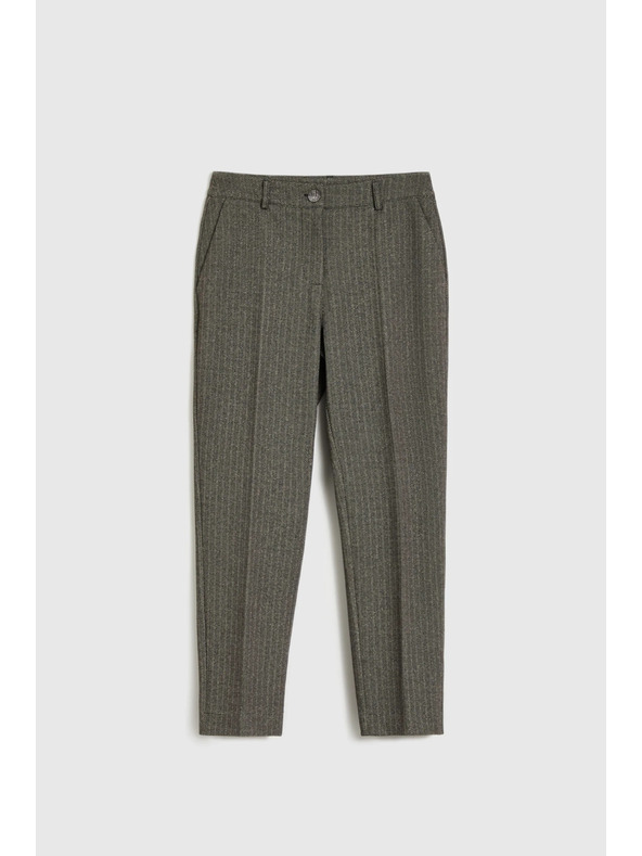 Moodo Sötét bézs metál szálú nadrág Moodo