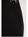 Moodo Moodo fekete bő szárú nadrág