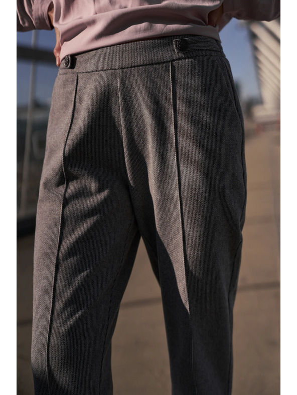 Moodo Szürke cigaretta nadrág Moodo