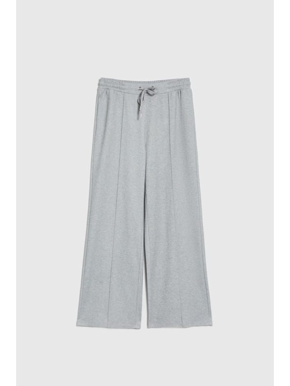 Moodo Szürke széles szárú nadrág Moodo