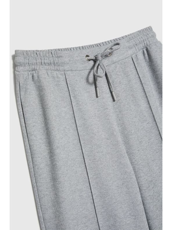 Moodo Szürke széles szárú nadrág Moodo