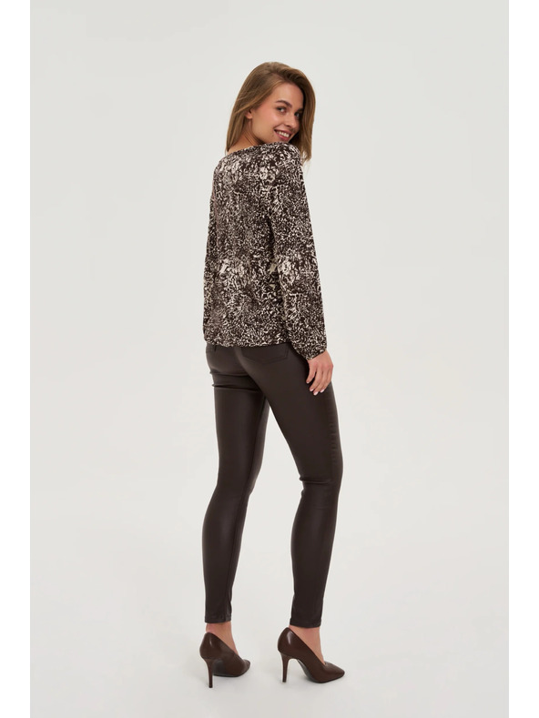 Moodo Viaszos barna nadrág Moodo