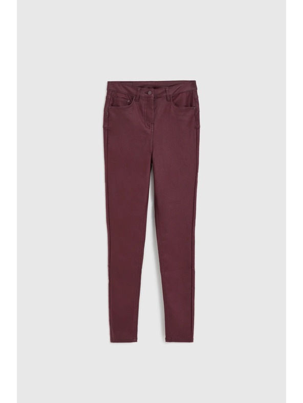 Moodo Viaszos bordó nadrág Moodo