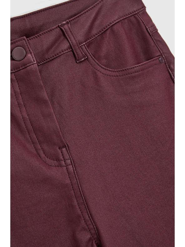 Moodo Viaszos bordó nadrág Moodo